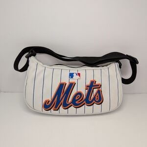 Mets Jersey Shoulder Bag With Adjustable Strap MLB Genuine Merch by Profanity